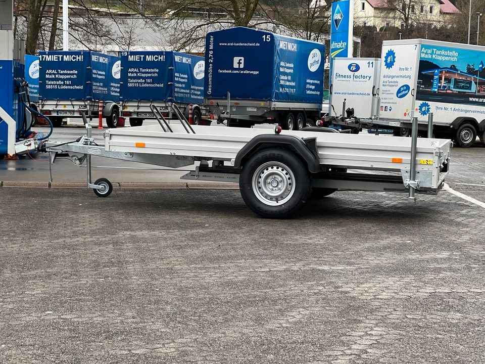 Motorradanhänger mieten in Lüdenscheid – für den Motorradtransport