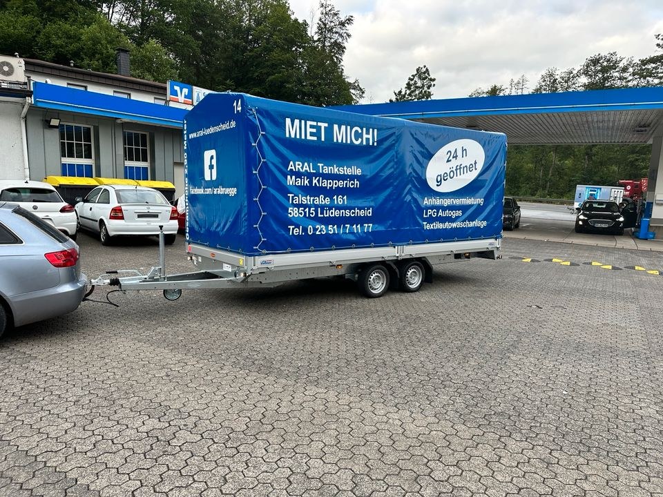 Anhängervermietung Anhängerverleih mieten bei Solutions & Sales