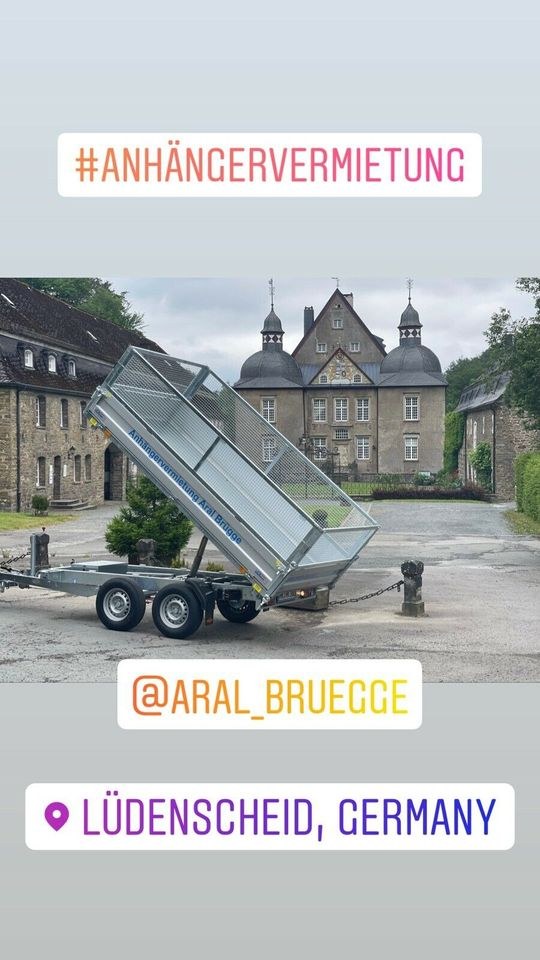 Aral Brügge 24h geöffnet mieten in Lüdenscheid – für Umzug & Baumarkt