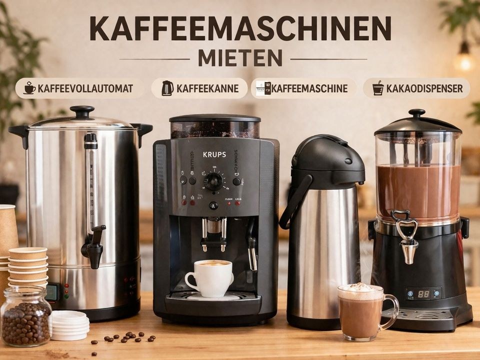 Kaffeemaschine Kaffeevollautomat Kaffeekanne mieten in Kaarst