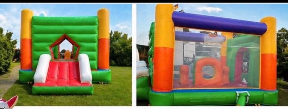 Hüpfburg Einhorn XXL 4 gewinnt Bällebad Bierpong mieten in Kaarst – 3