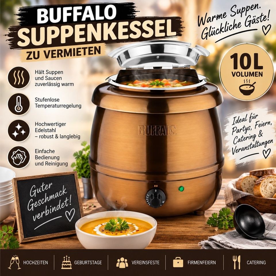 Chafing Dish Elektrischer Speisenwärmer mieten bei Paul-Fabian Harz – 3