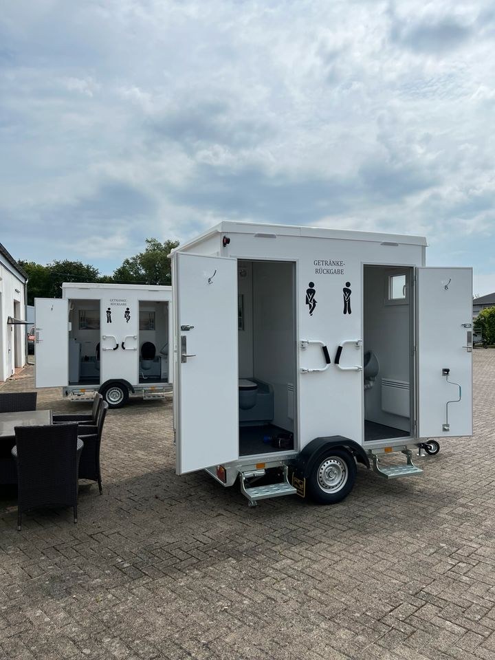 Toilettenwagen autark WC Wagen kein Dixi mieten in Meine