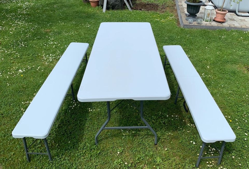 Bierzeltgarnitur Tisch Bank jeweils 2x Set mieten bei TutNix – 3