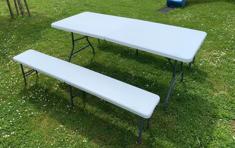 Bierzeltgarnitur Tisch Bank jeweils 2x Set mieten bei TutNix – 2