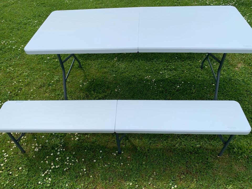 Bierzeltgarnitur Tisch Bank jeweils 2x Set mieten bei TutNix – 4