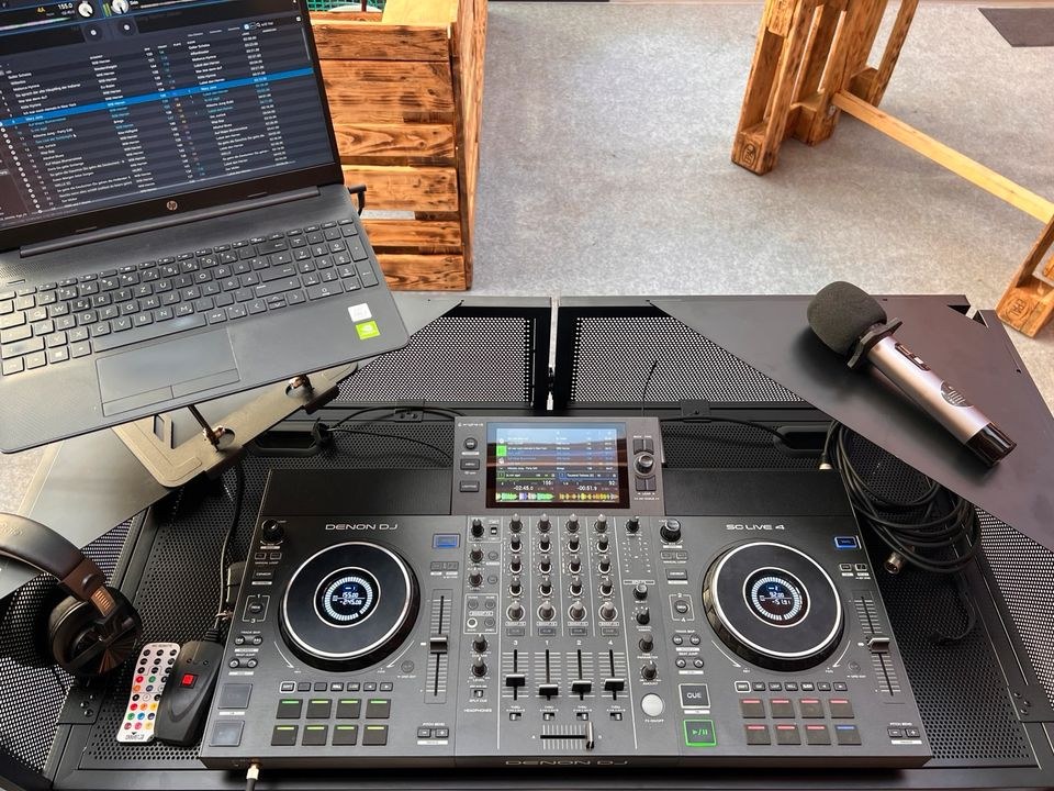 DJ Equipment Nebelmaschine Soundboks Lichtanlage mieten in Dalum – 4
