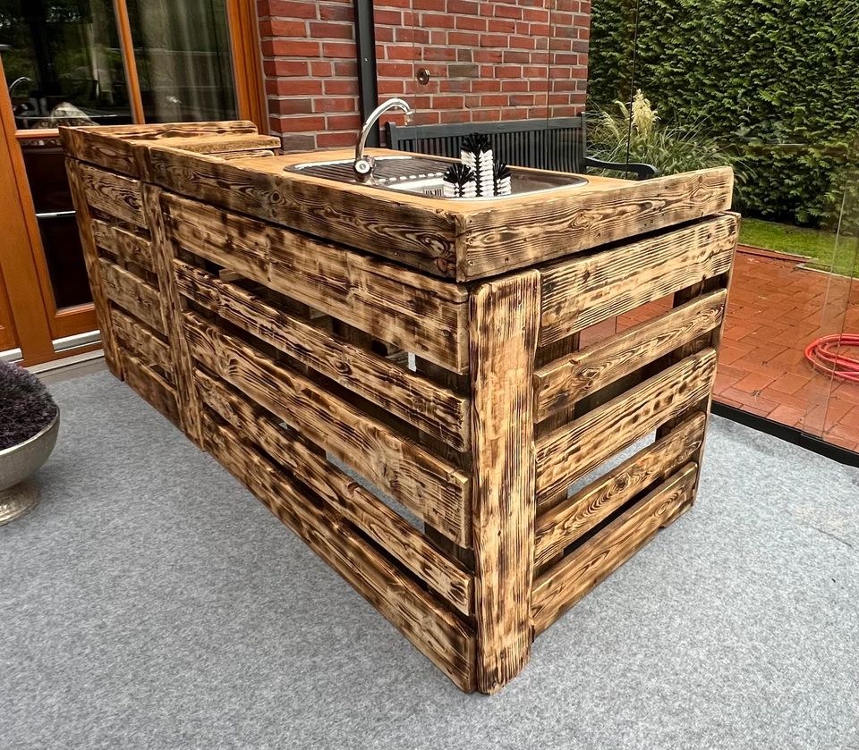 Zapfanlage Bierkühlschrank Theke inkl Spüle mieten in Dalum