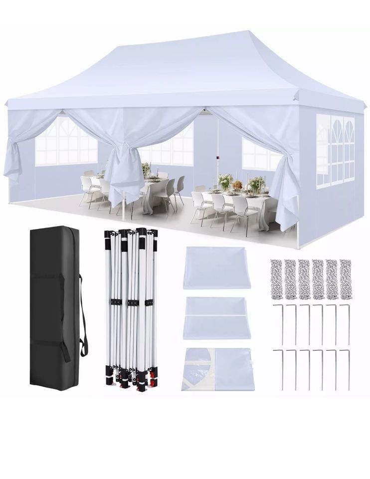Faltpavillon Zelt 3x6 m Partyzelt Pavillon mieten in Dalum