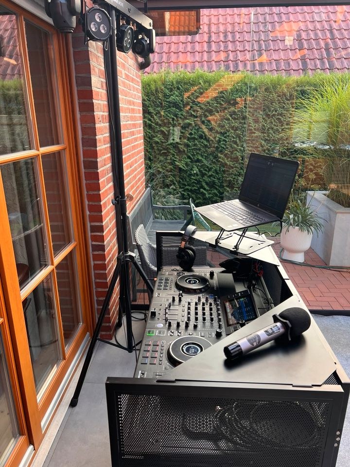 DJ Equipment Nebelmaschine Soundboks Lichtanlage mieten in Dalum – 3
