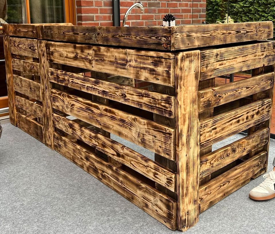 Zapfanlage Bierkühlschrank Theke inkl Spüle mieten in Dalum – 3