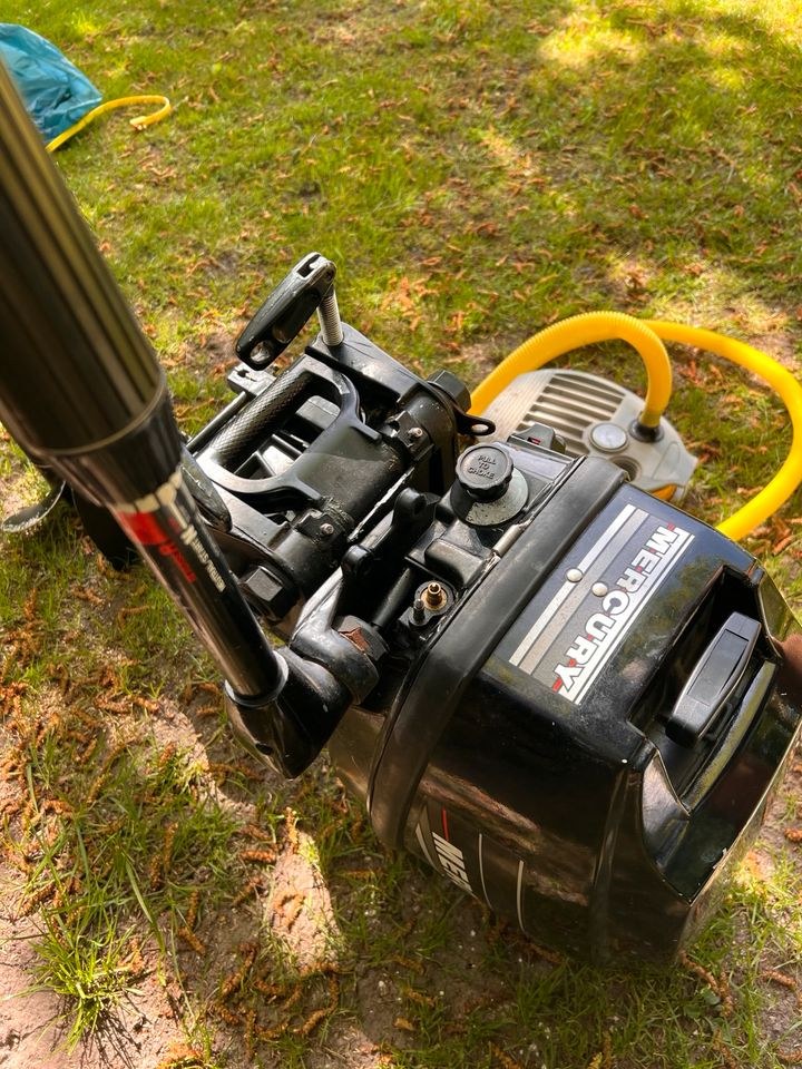 Schlauchboot 6 PS Motor Boot mieten in Dalum – raus aufs Wasser – 3