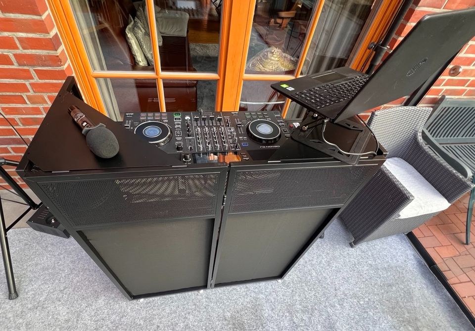 DJ Equipment Nebelmaschine Soundboks Lichtanlage mieten in Dalum