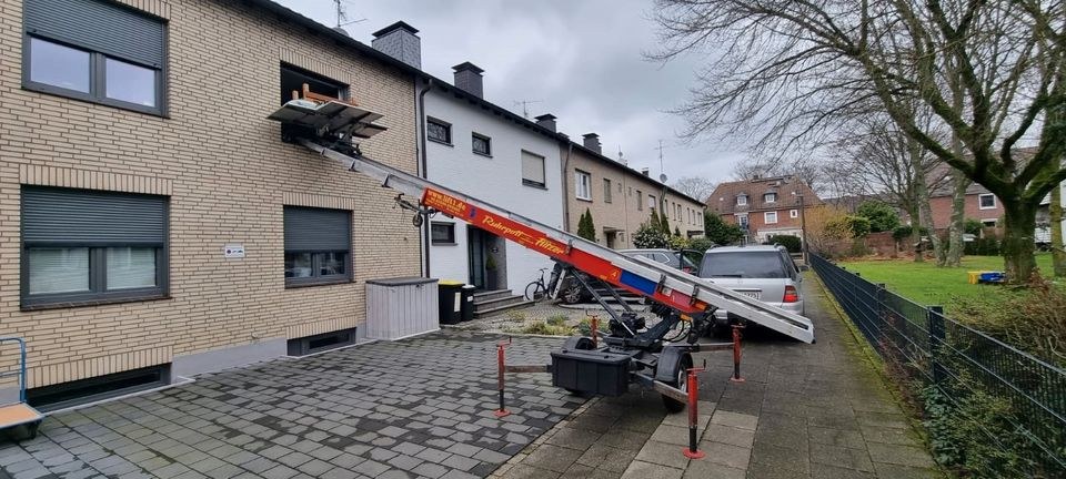 Umzugslift Möbellift,Schrägaufzug,Aussenaufzug mieten in Geestland