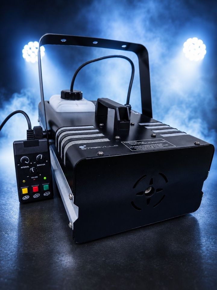 Stairville Nebelmaschine inkl Fluid mieten bei Pyro Wear Eventtechnik