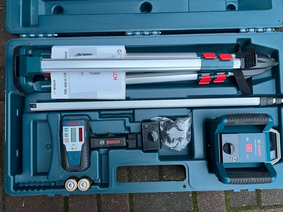 Rotationslaser Niviliergerät Baulaser mieten bei Deichbar