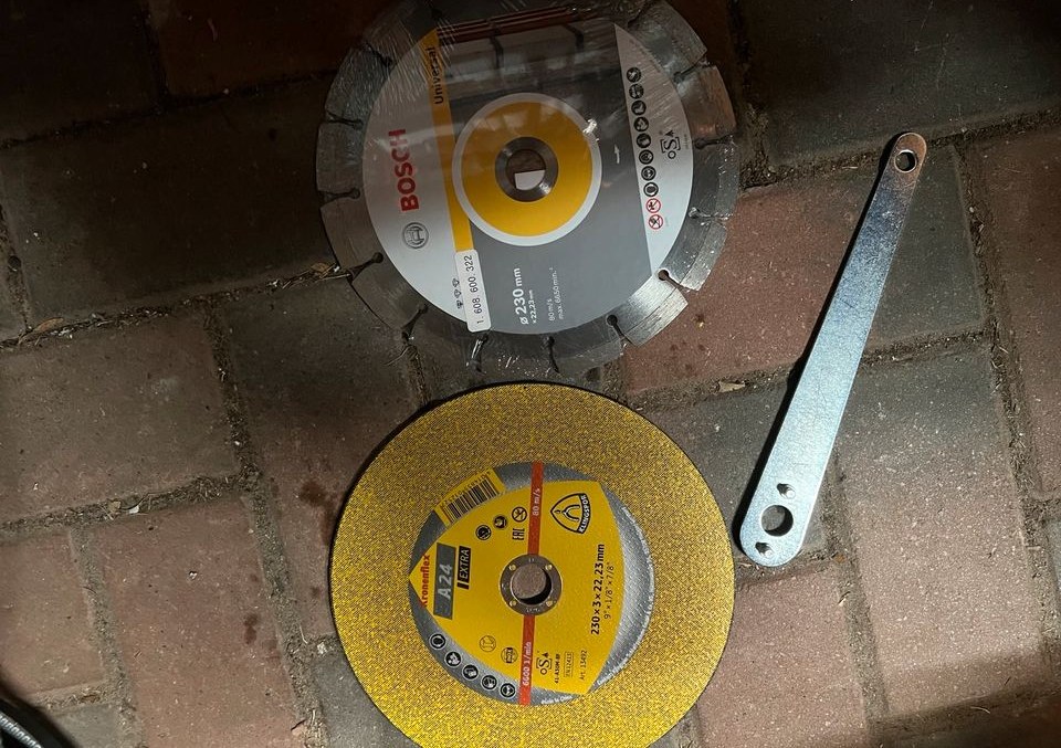 Winkelschleifer Flex 230mm Zubehör mieten bei Deichbar – 3