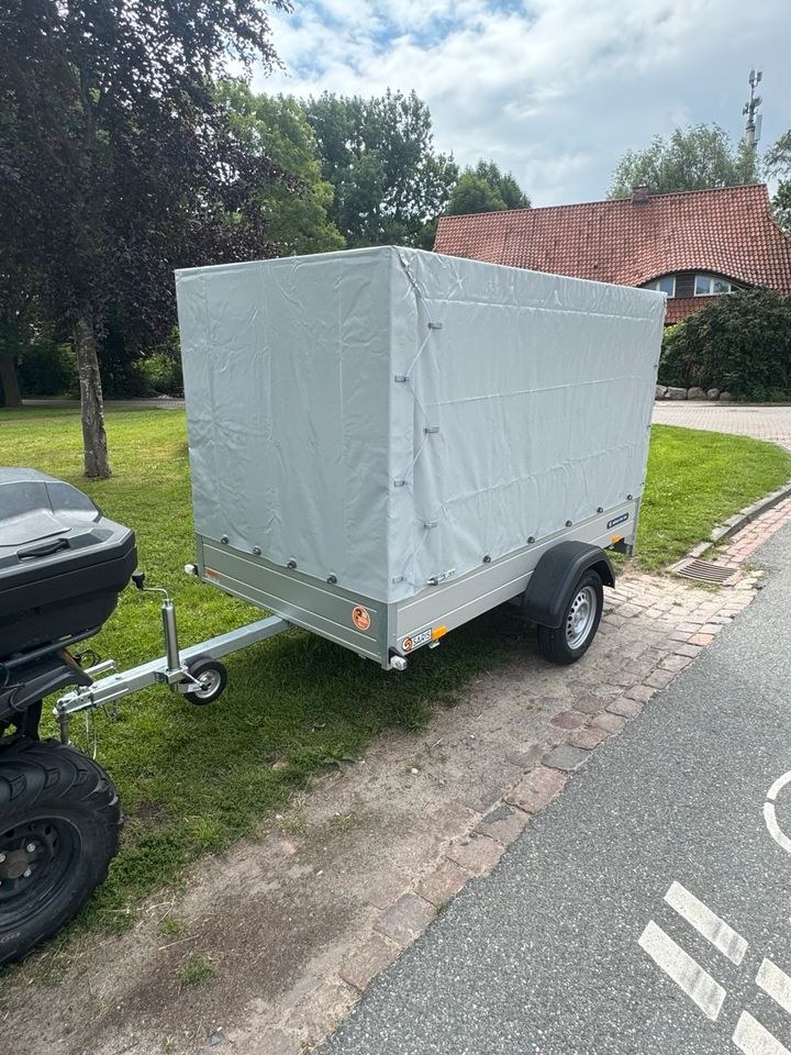 750Kg Planenanhänger Anhänger mieten bei Deichbar