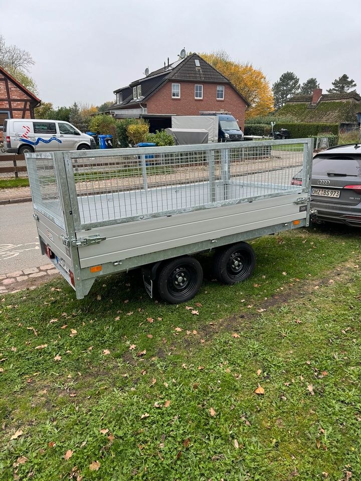 2 Tonnen Rückwärtskipper Anhänger mieten bei Deichbar – 3