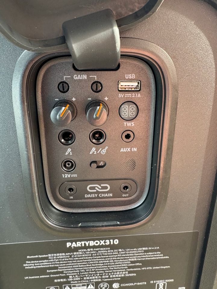 JBL 310 710 Partybox mieten bei Deichbar – Party-Sound – 2