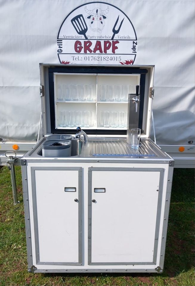 Zapfanlage Bier Bar Theke Stehtisch Grapf mieten in Saarwellingen