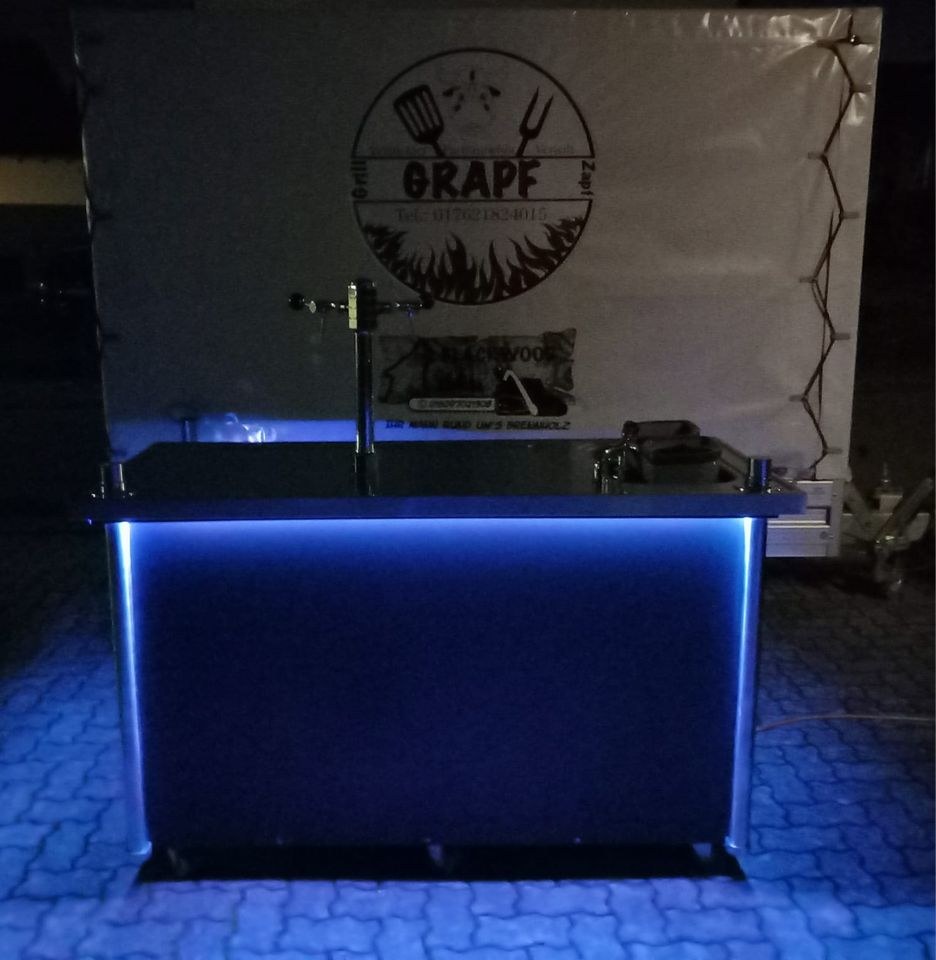 Zapfanlage Tresen Theke Bar Kühlschrank Bier mieten in Saarwellingen