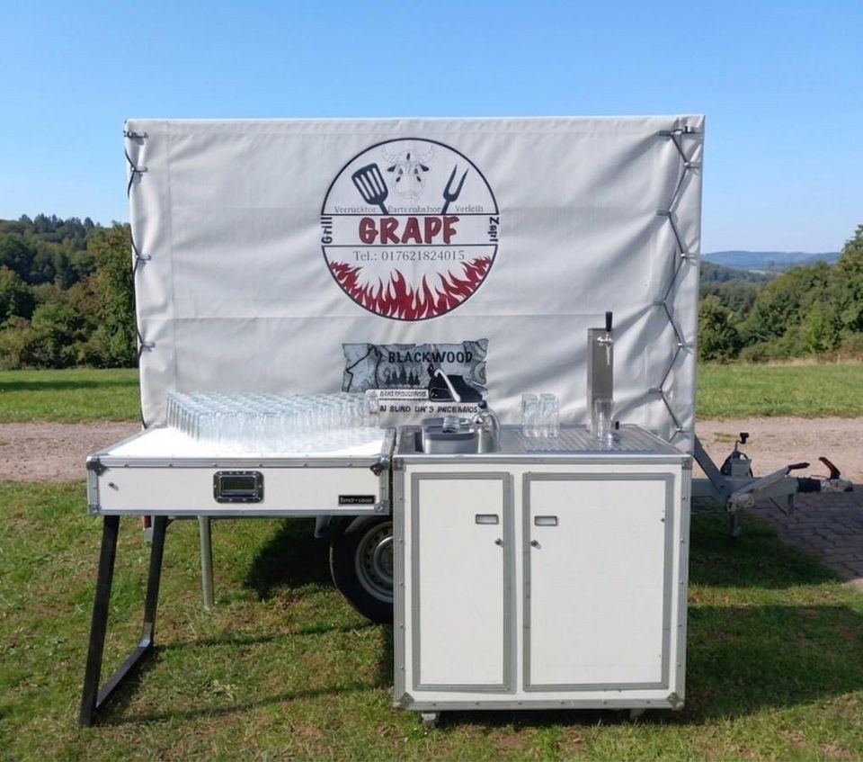 Zapfanlage Bier Bar Theke Stehtisch Grapf mieten in Saarwellingen – 3