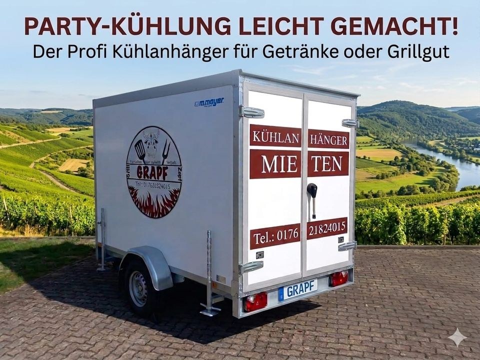 Anhänger Kühung Kühlanhänger mieten in Saarwellingen