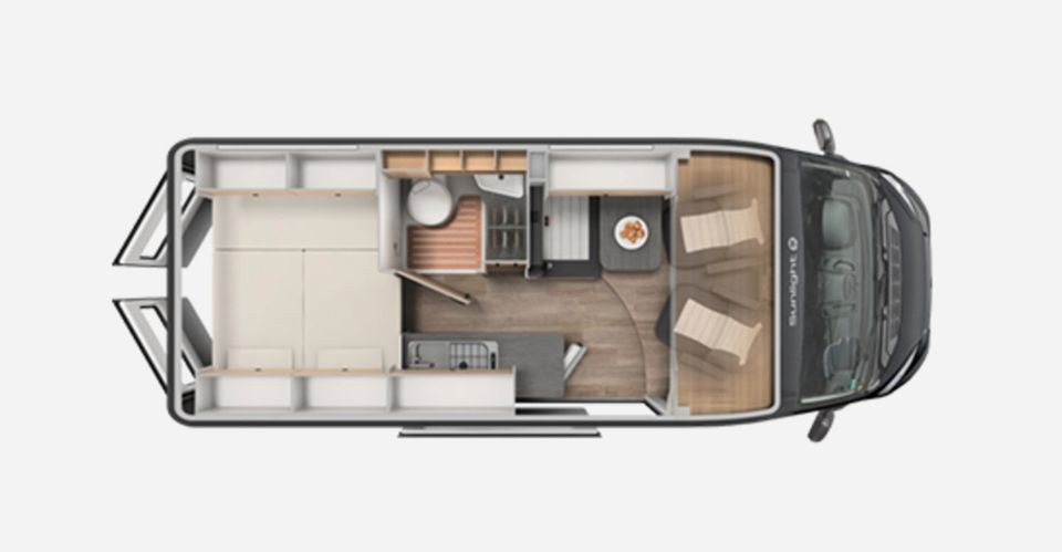 Kastenwagen Camper Van Wohnmobil ISOFIX 2 4 mieten in Paderborn – 4