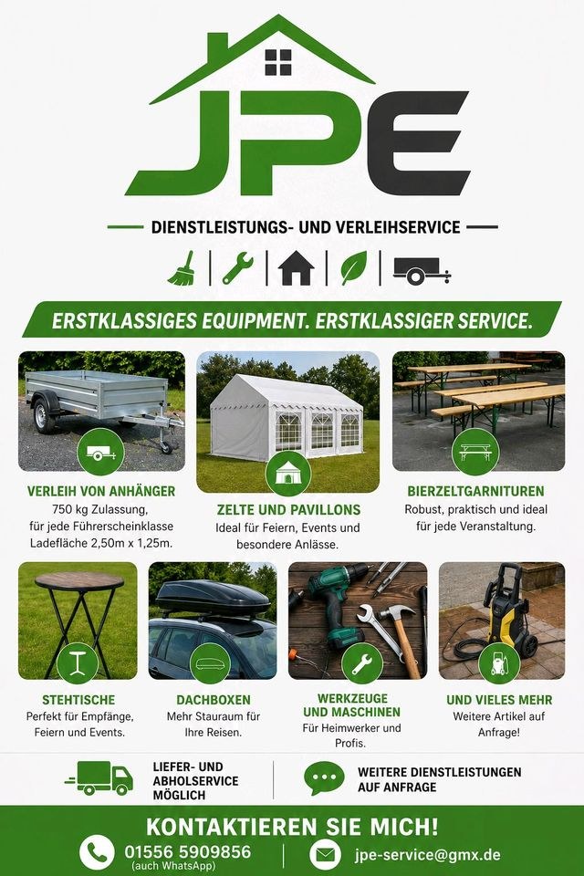 Rasenrakel mieten bei JPE Service – für Garten & Grundstück – 3