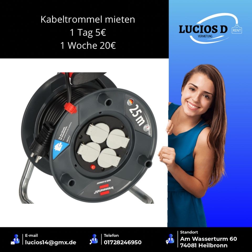 mobil Kompressor Druckluft Sonnenschirm mieten bei Lucios Vermietung – 3