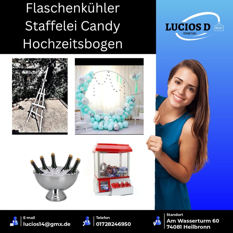 Nebelmaschine Seifenblase Staffelei mieten bei Lucios Vermietung – 2