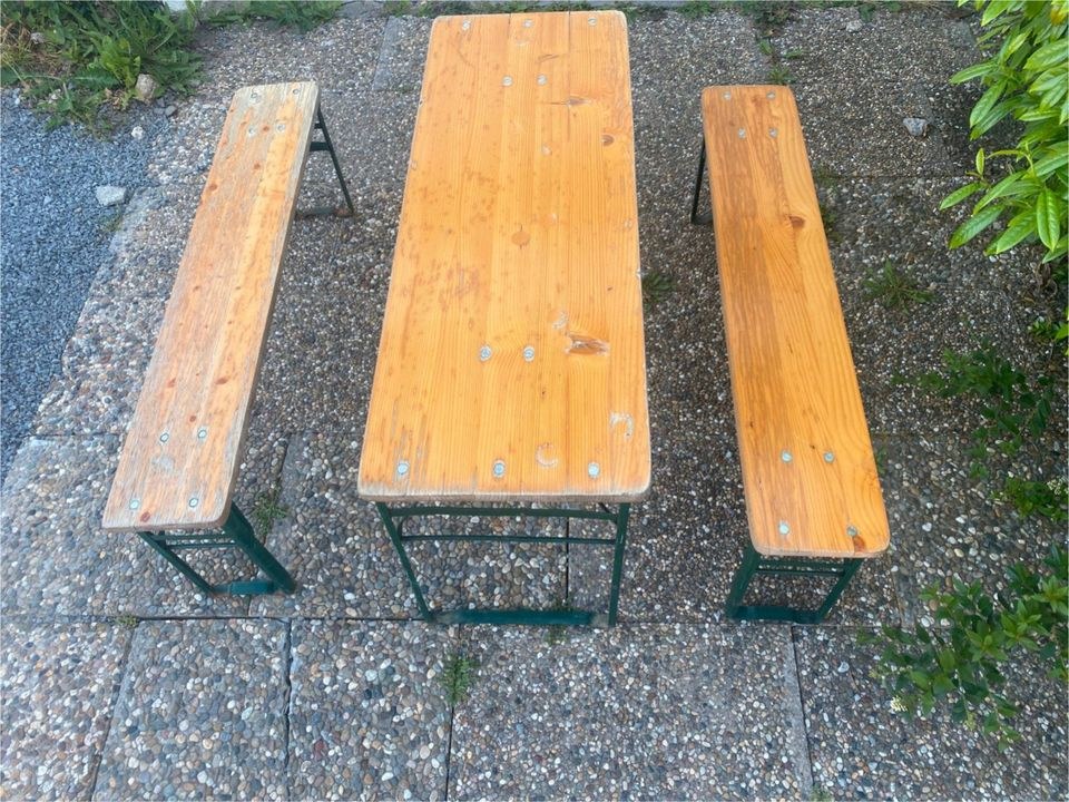 Kinder Bierbank Biertisch Sitzpolster mieten bei Lucios Vermietung – 3