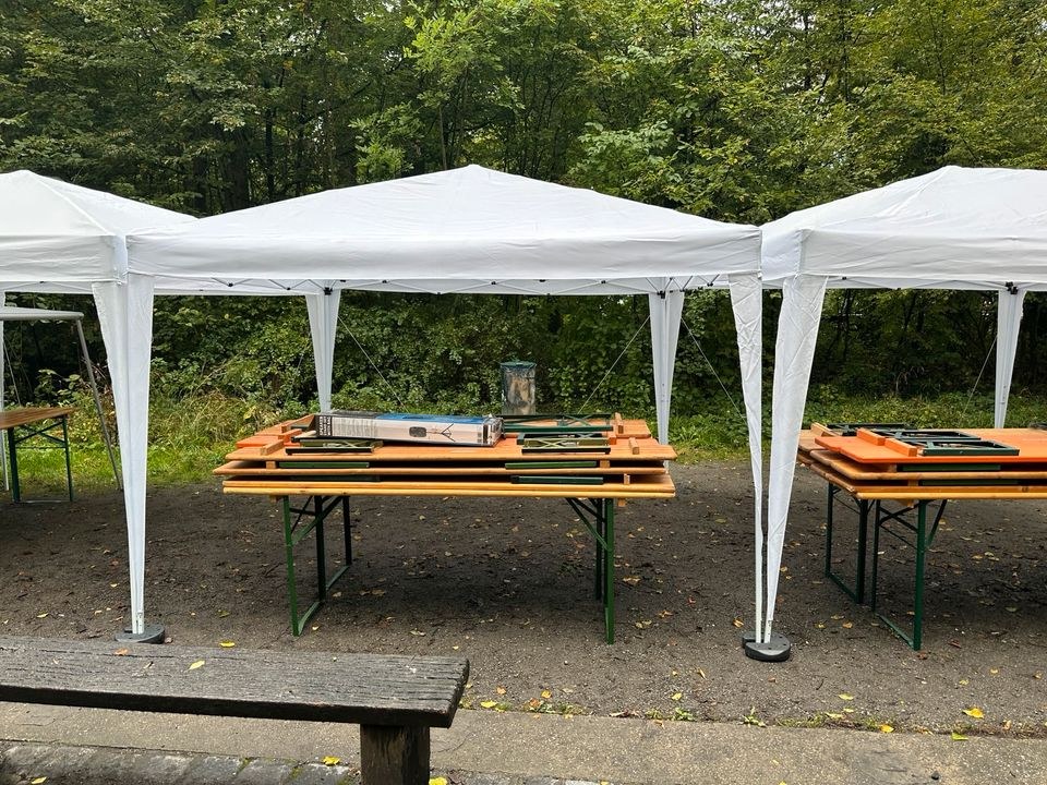 Faltpavillon Pavillon Zeltpavillon Sonnenschirm mieten in Heilbronn – 3