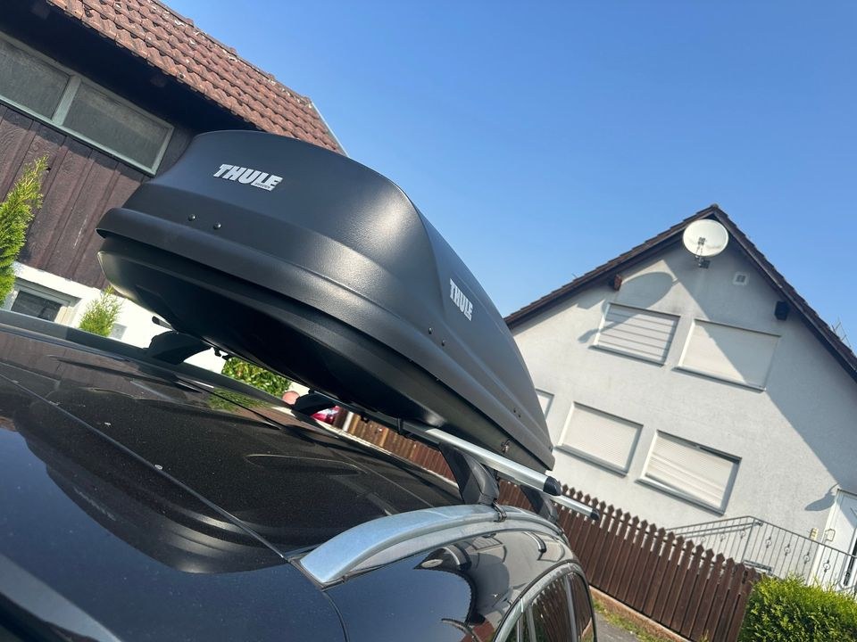 Thule Dachbox Dynamic Pacific Fahrradträger mieten in Heilbronn – 3