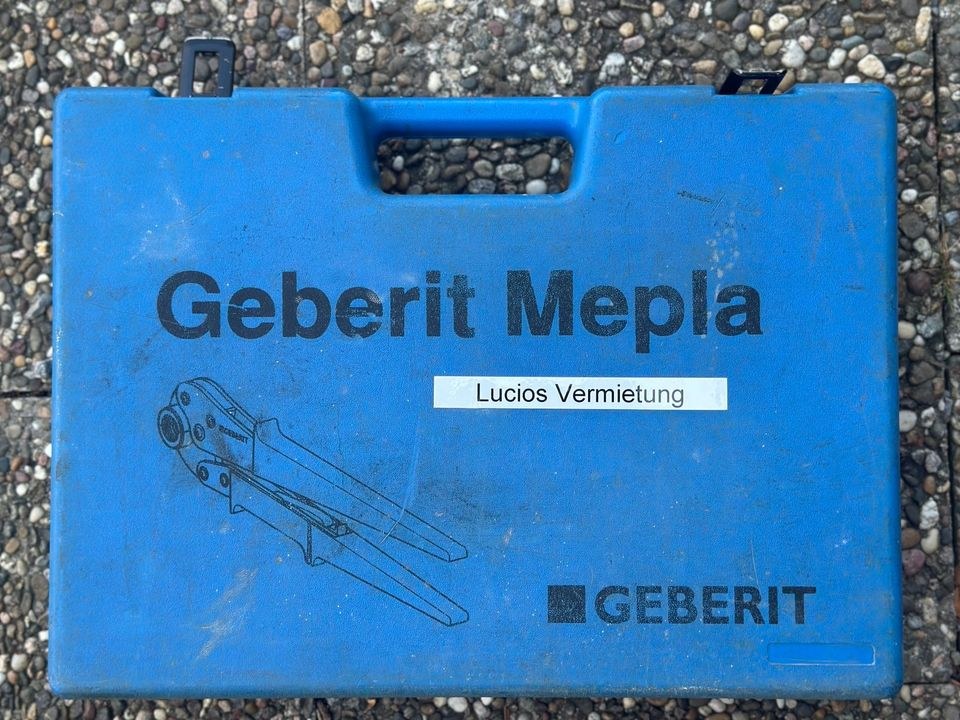 GEBERIT Mepla HandPresszange Schere Set 16 20 mieten in Heilbronn – 2