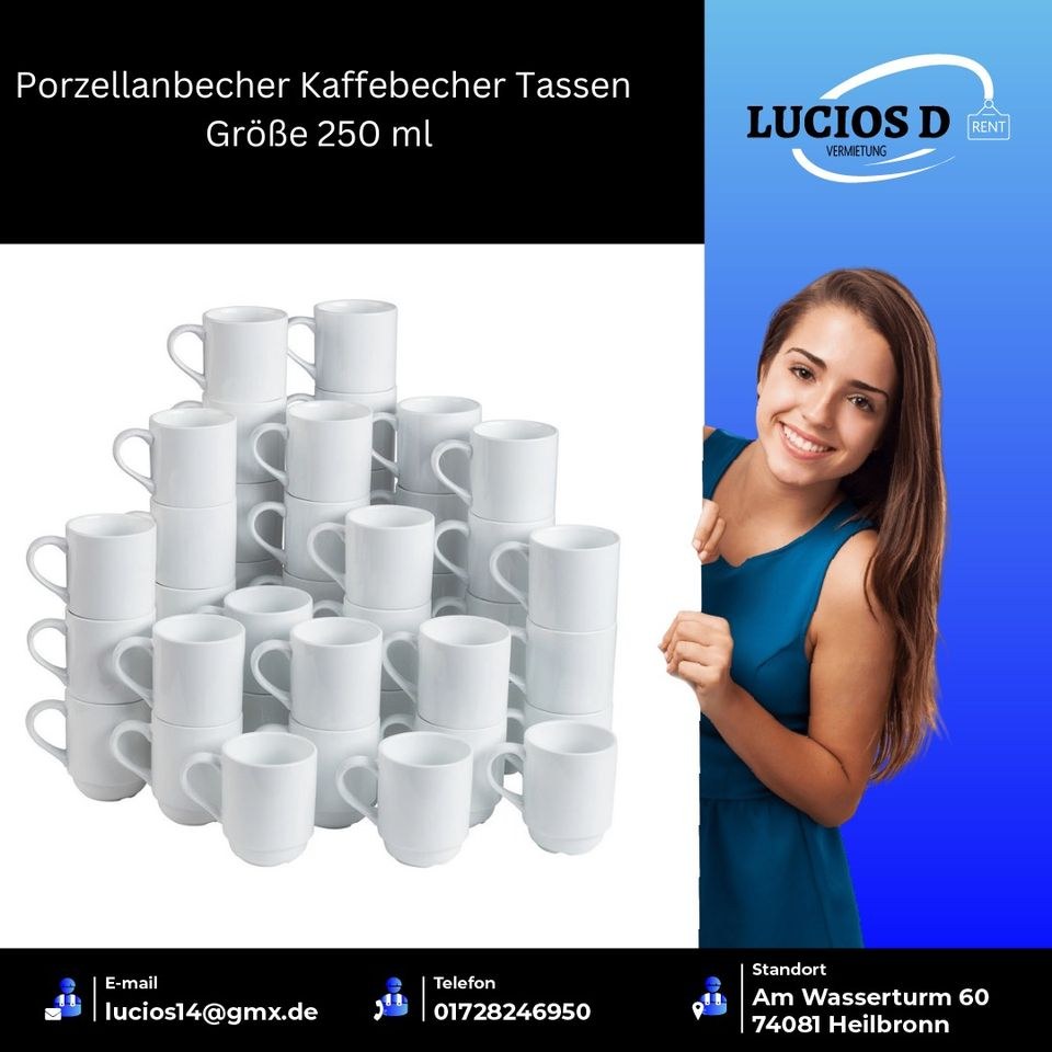Kaffeemaschine Tasse Pumpkanne Glühweinkocher mieten in Heilbronn – 4