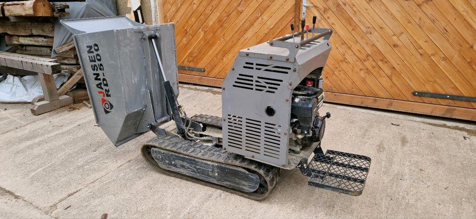 N Jansen Dumper Motorschubkarre Raupendumper mieten bei MietWERK – 3