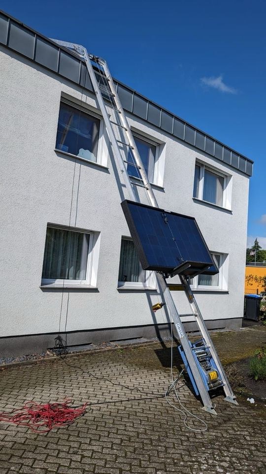 Solarlift Solaraufzug Umzuglift Materialaufzug mieten in Schlangen