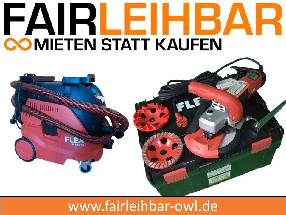 Flex LDE 16 8 125 R Bodenschleifer mieten bei Fairleihbar