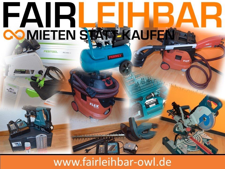 Werkzeug mieten bei Fairleihbar – für Bau, Garten & Sanierung