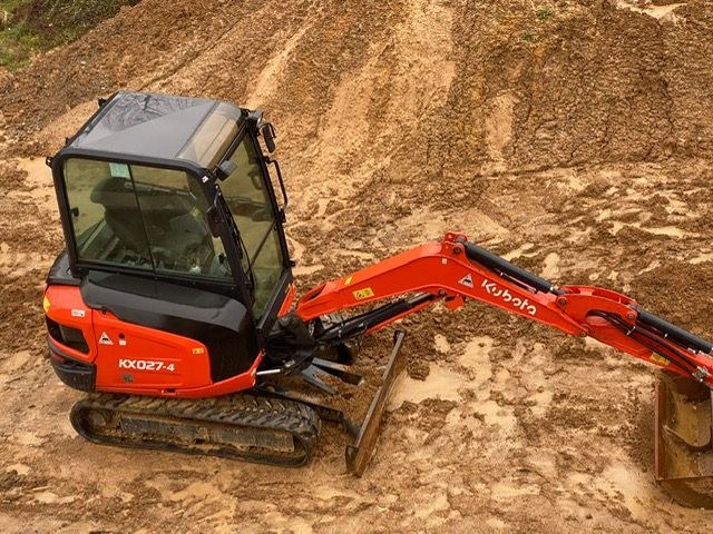 Bagger Kubota KX 027 4 2,7t mieten bei Jens Klee & Claas Ahland – 3