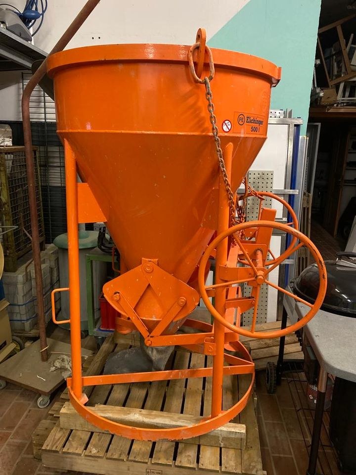 Betonsilo Betonbombe Eichinger 500 Liter mieten in Heiligenhaus – 2