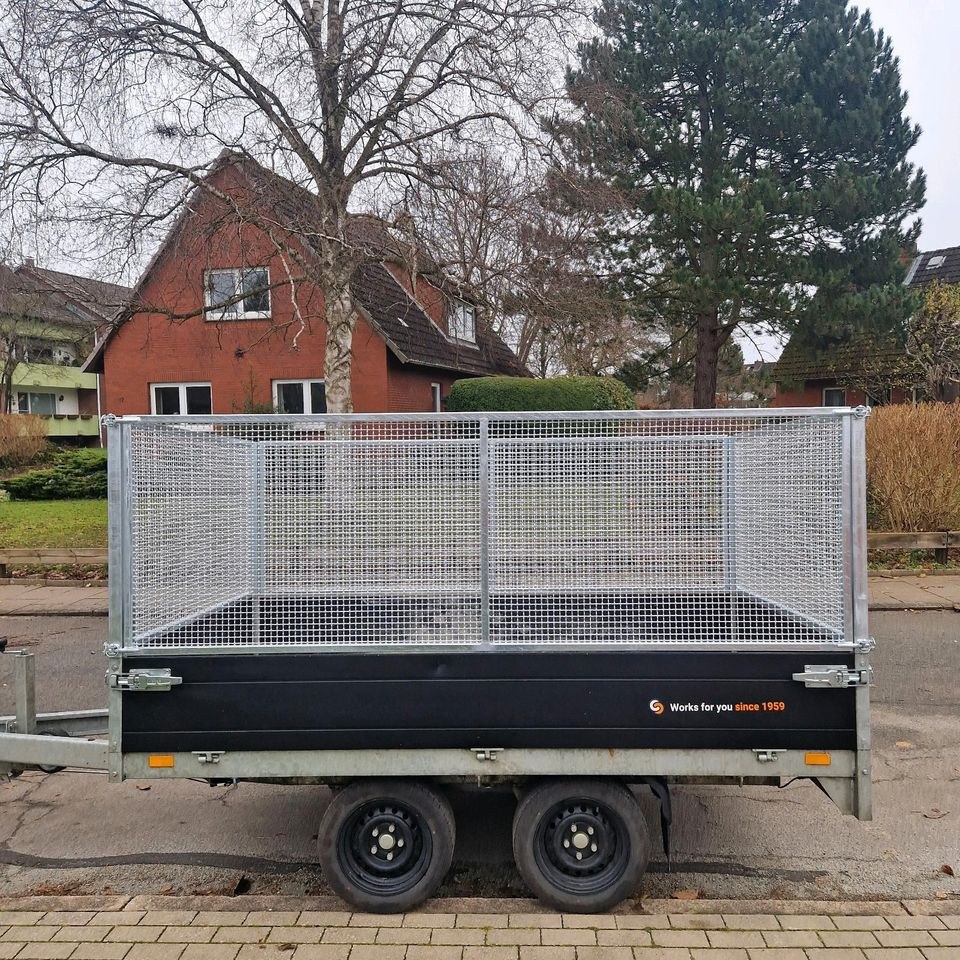 Saris elekrischer Heckkipper Anhänger mieten in Ascheberg – 3