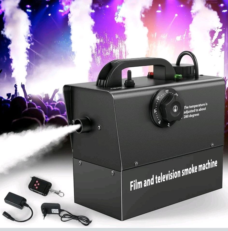 Nebelmaschinen 3.500W BeamZ S3500 400 W Akku mieten in Cuxhaven – 2