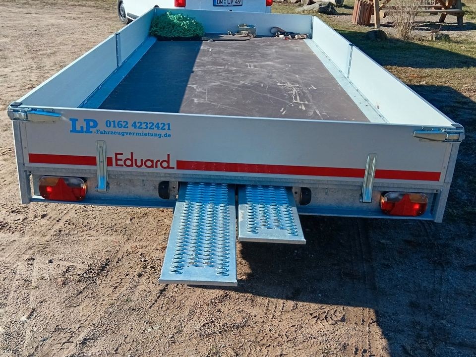 Anhänger 5 Meter Trailer Fahrzeugtransport mieten in Dippoldiswalde – 4