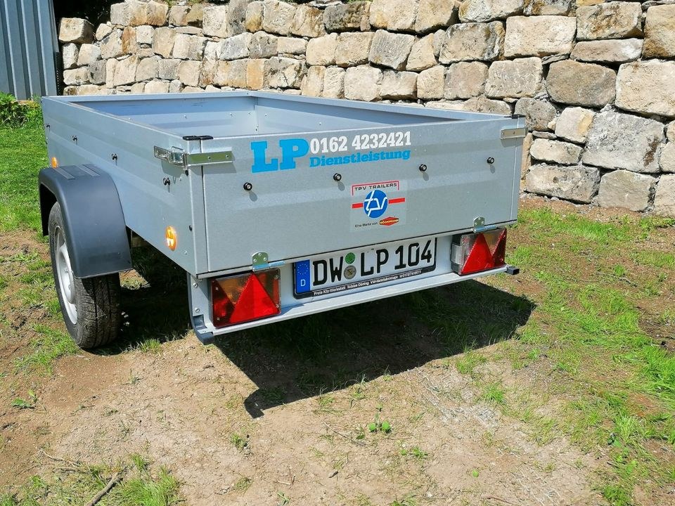 Anhänger Transport mieten in Dippoldiswalde – für Umzug & Baumarkt
