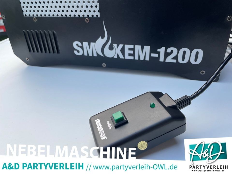 Nebelmaschine Rauchmaschine mieten bei A&D Partyverleih OWL – 4