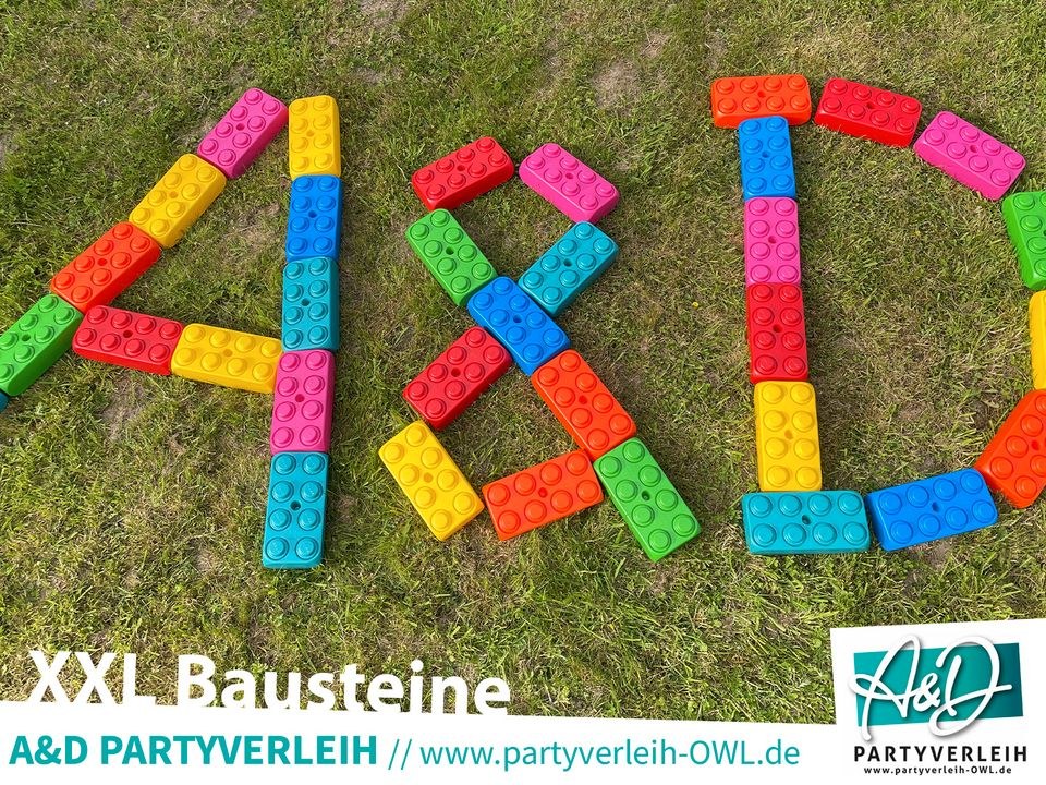 ESDA XXL Bausteine 424 Spielsteine mieten bei A&D Partyverleih OWL – 4