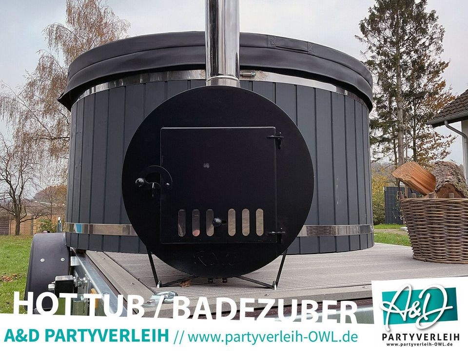 Mobiler Hot Tub Jacuzzi Badezuber Badefass mieten in Leopoldshöhe – 2